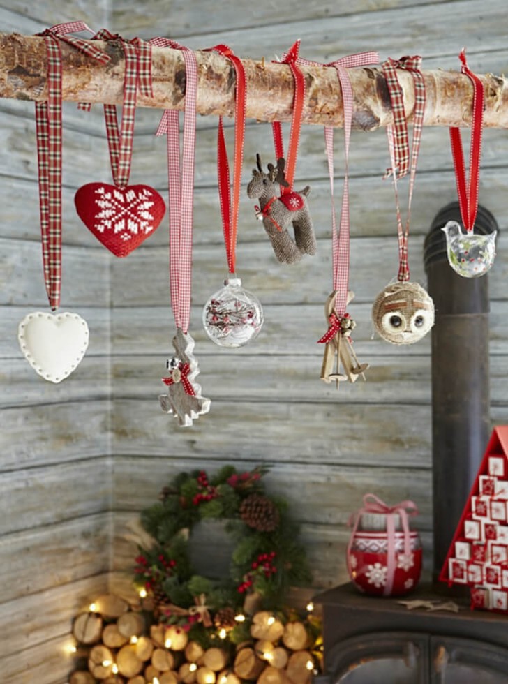 7. Een aantal ornamenten om door het hele huis op te hangen