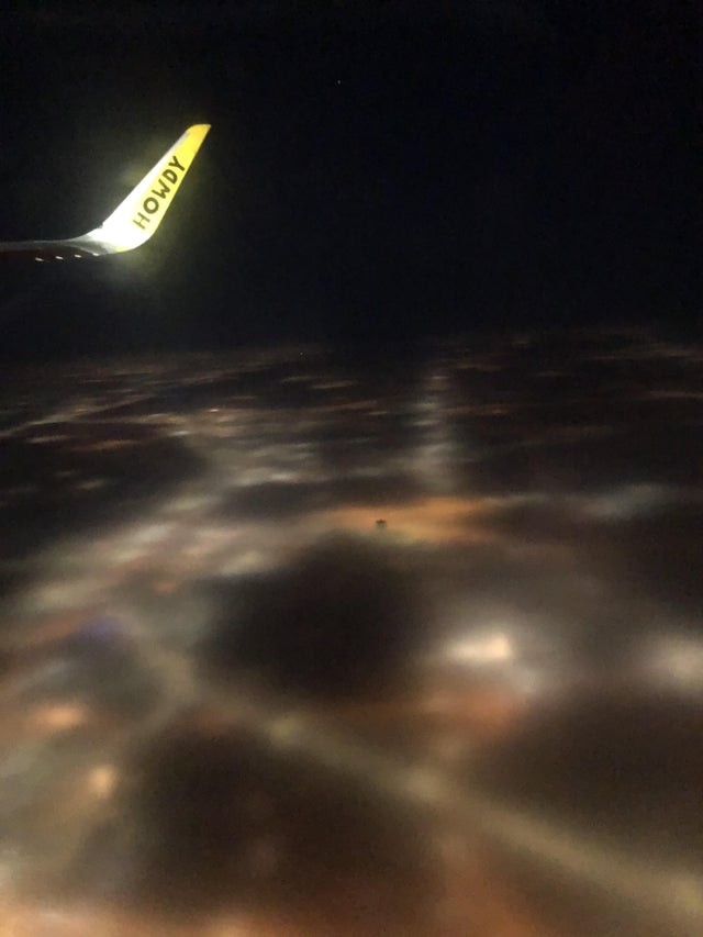 5. Non è finzione: è davvero quello che ho visto dal finestrino del mio aereo!