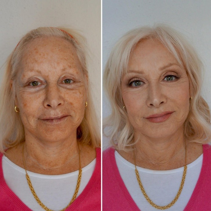 Jag gjorde en makeover på min mamma!