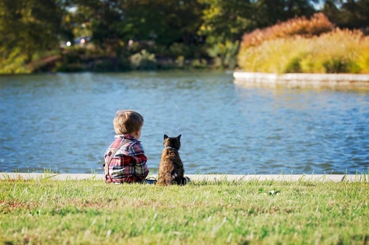 14. Samen kijken ze graag uren naar de natuur