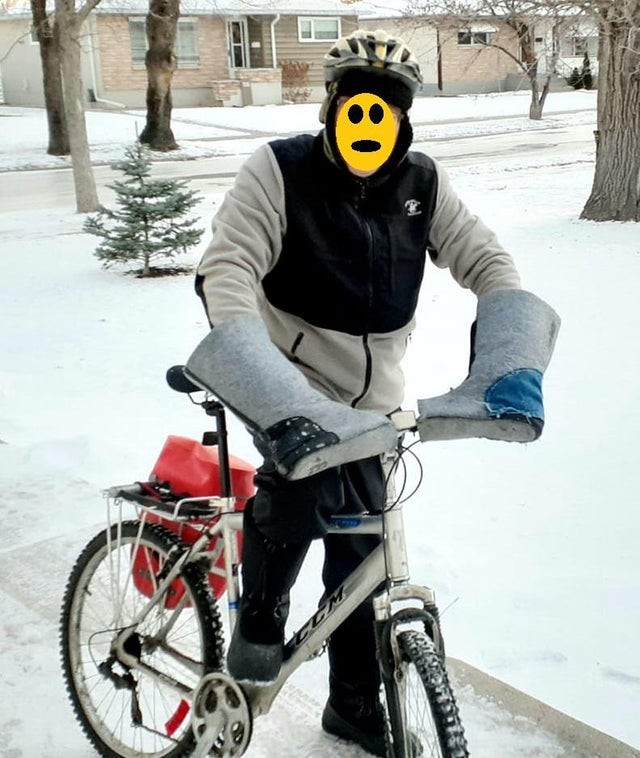 5. Und auf Wiedersehen erfrorene Hände auf dem Fahrrad!