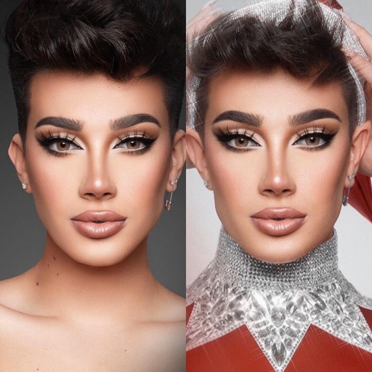 Dasselbe Gesicht in zwei verschiedene Bilder photoshopped: Dank der Technik ist alles möglich!