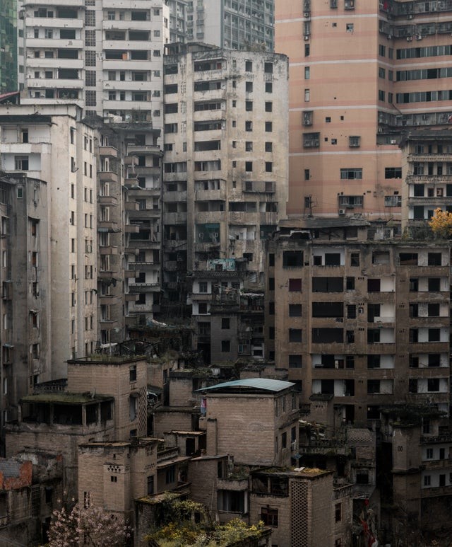 10. Immeubles populaires à Chongqing, en Chine : un véritable "enfer urbain"