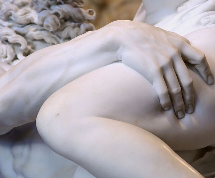 1. Vergewaltigung von Proserpin (Ausschnitt), Gian Lorenzo Bernini
