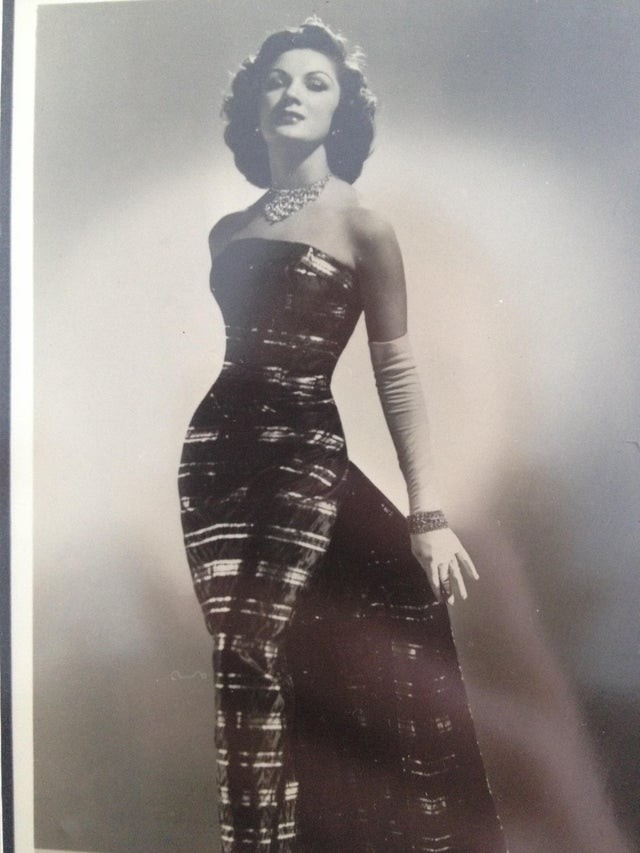 My grandmother was a model at the turn of the 50s and 60s