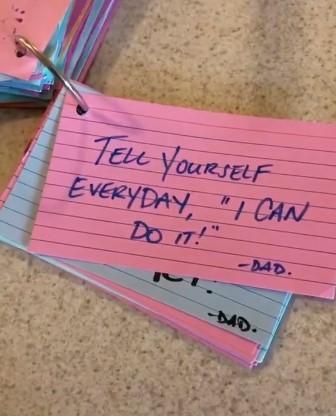 "Man muss sich selbst sagen: Ich kann das!" - Papa