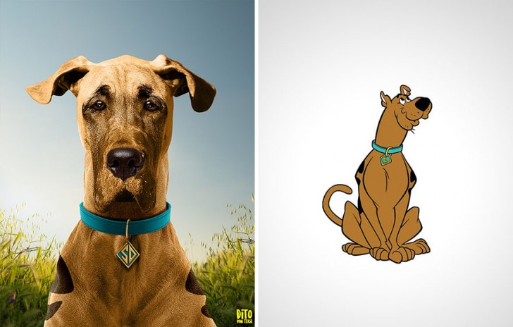1. Scooby-Doo : tout simplement identique !