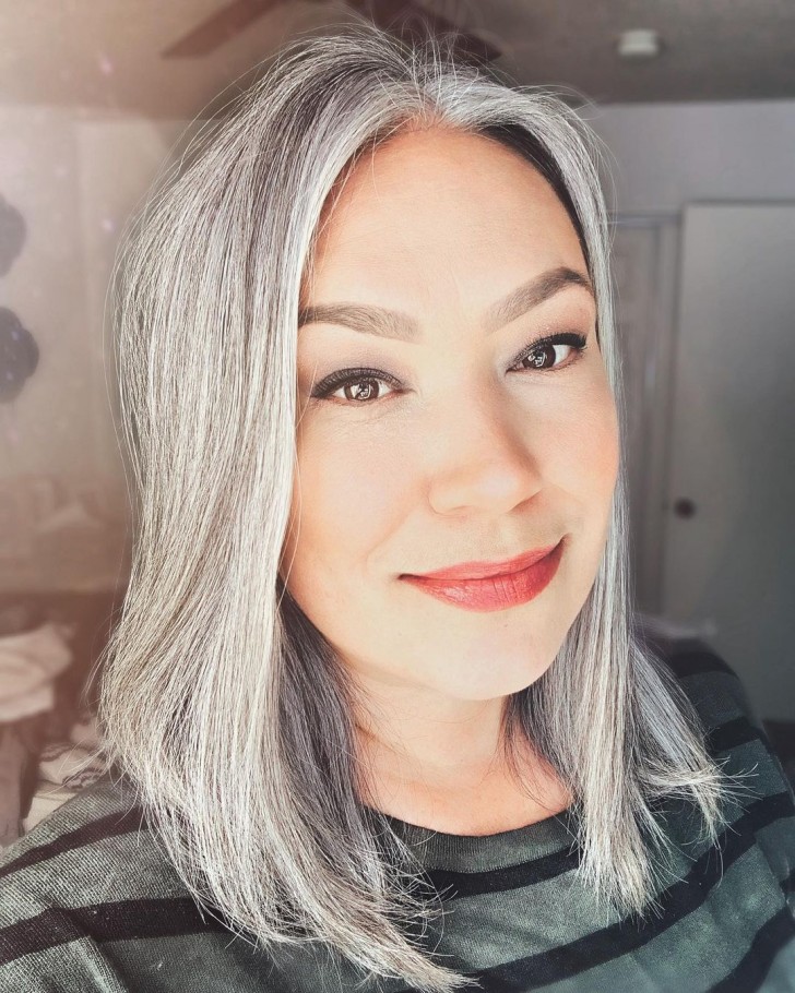 It doesn't matter if it's a choice of color or leaving your hair naturally grey ...