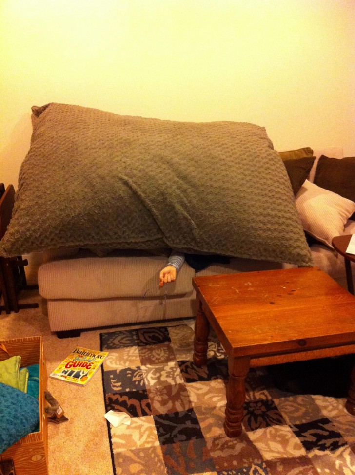 Mi mujer quería un almohadón más grande...¡deseo cumplido!