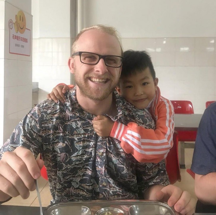 10. L'année dernière, j'ai tout quitté et je suis allé en Chine pour enseigner l'anglais : le sourire et l'affection que ces enfants me donnent chaque jour n'a pas de prix.