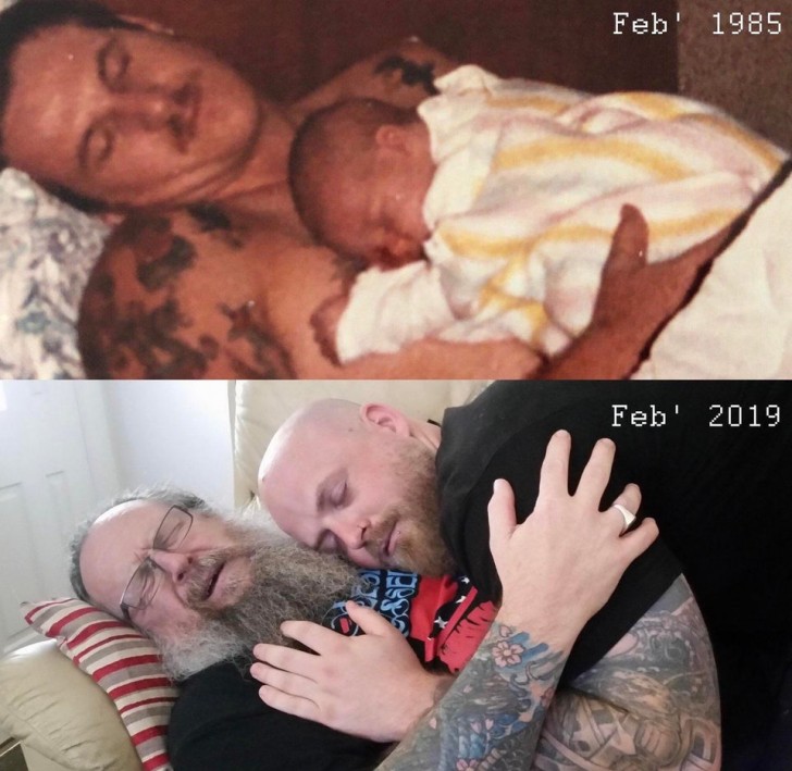 34 anos se passaram, mas o amor de um pai por seu filho nunca deixará de existir!