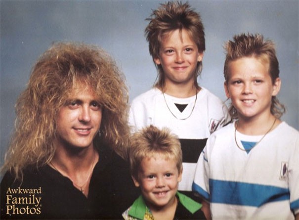 10. The typical 80's family