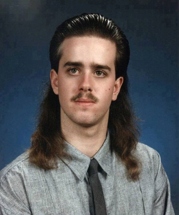 12. Not just the hair ... also the mustache