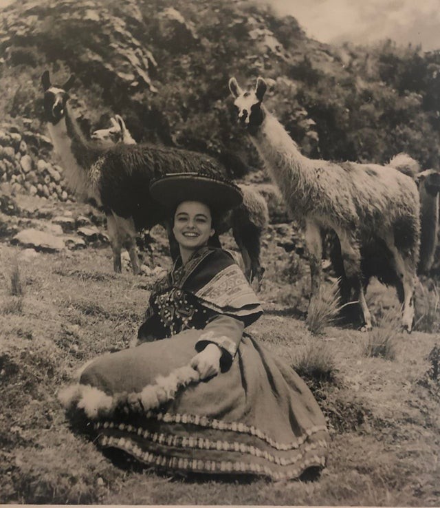My grandmother, Miss Latin America 1958!