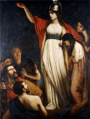 Boadicea Haranguing the Britons - John Opie/Wikimedia Commons