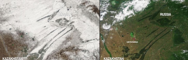 9. An der Grenze zwischen Russland und Kasachstan, abgrundtiefe Unterschiede.
