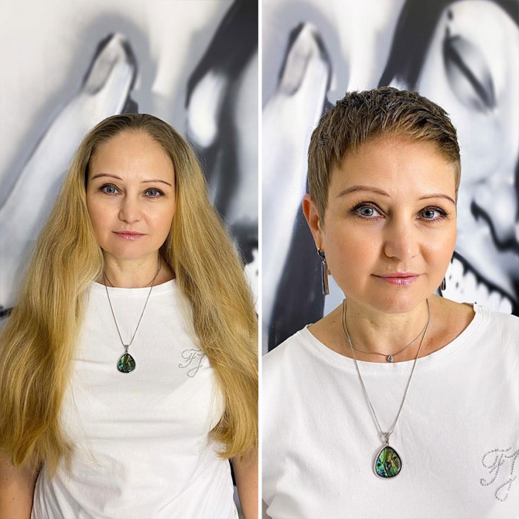 Carry on checking out the stylish creations of this talented Russian hairdresser: