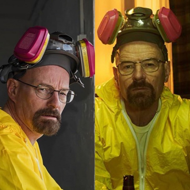 8. Geen wonder dat deze man vaak wordt aangezien voor Bryan Cranston als Heisenberg!