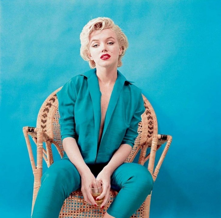 8. Marilyn Monroe não pode faltar quando falamos de beleza dos anos 50...