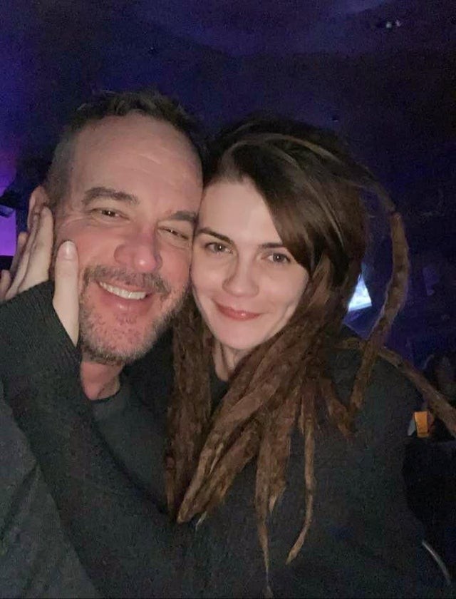 15. "My favorite human being (51) and me (23). I have never been able to be myself so easily with another person. I have never been so happy for so long. He makes me really a better person "