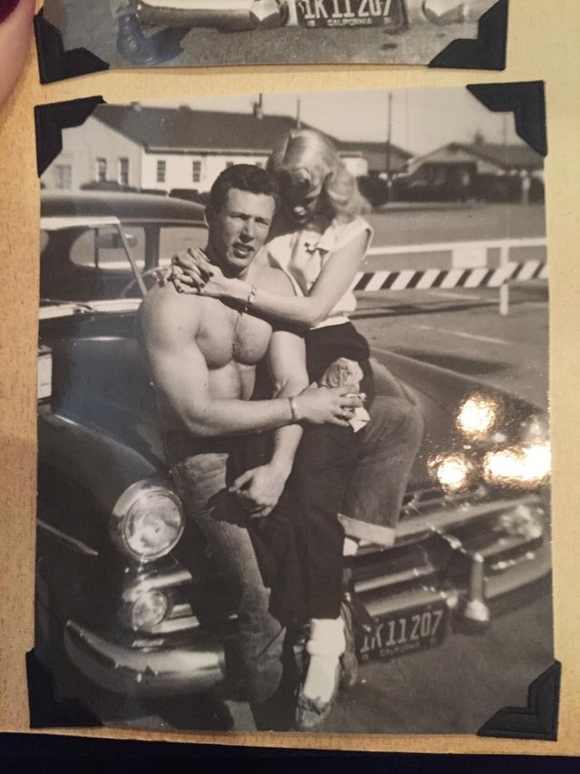 6. "My friend's grandparents. It was California in the 1940s"