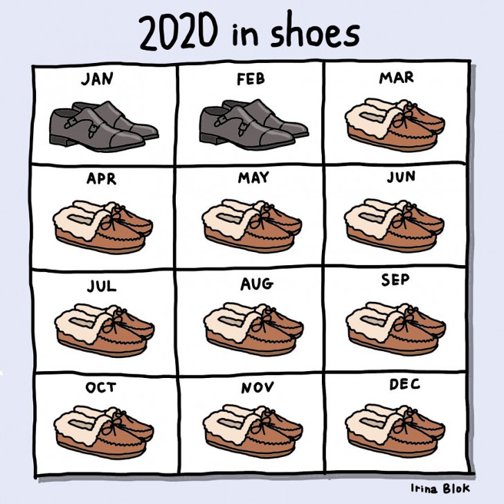 1. Dalle scarpe al costante utilizzo delle pantofole: niente di più vero!