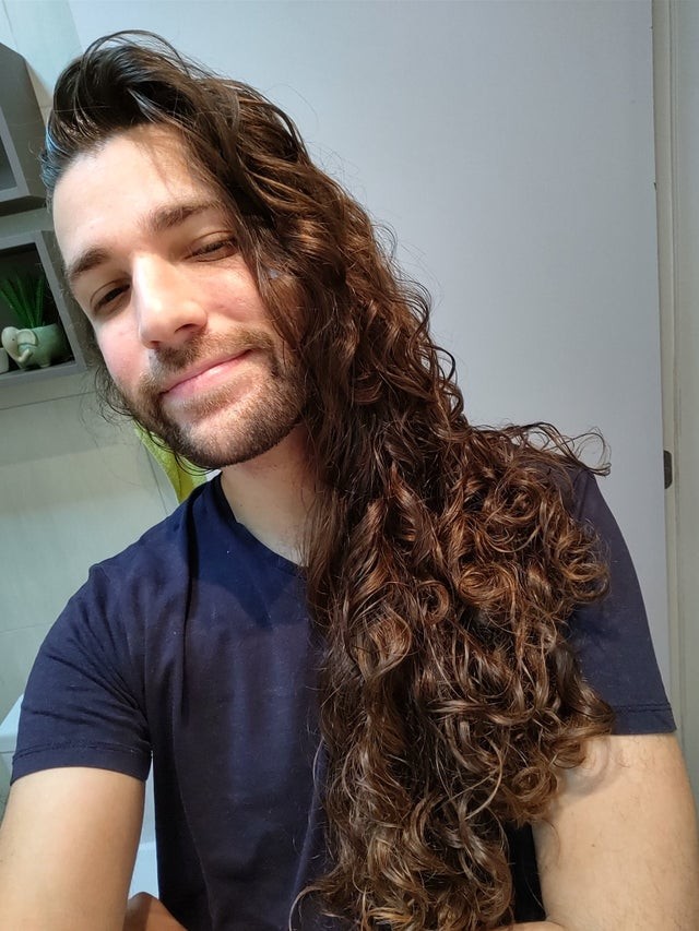 You have no idea how long it took me to make those curls!
