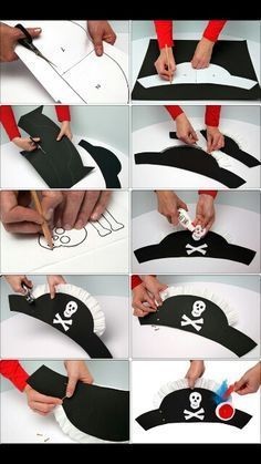 8. Ecco come realizzare un cappello da pirata