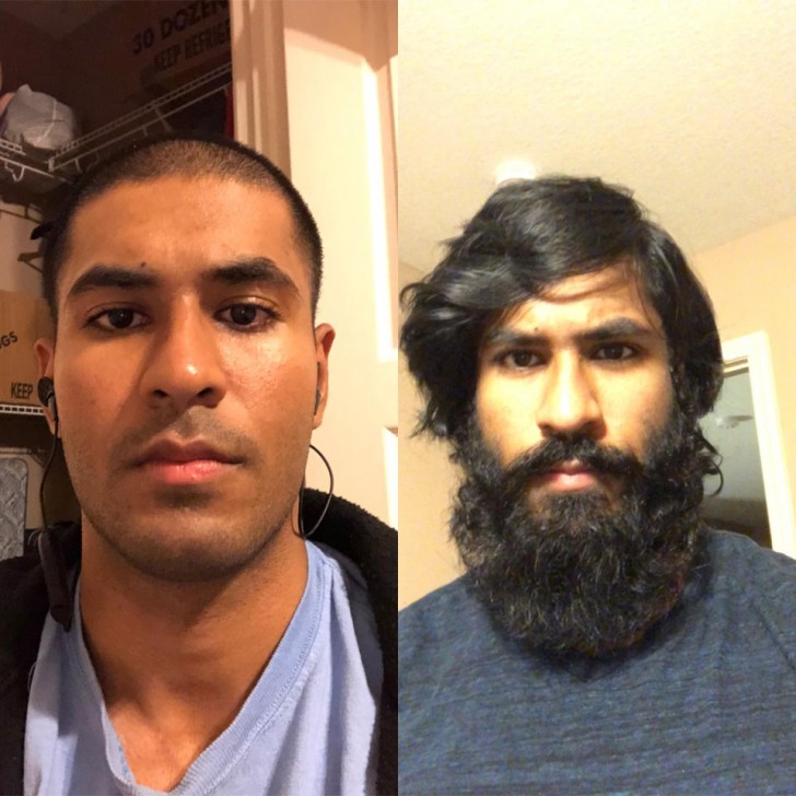 Ich habe eine drastische Änderung vorgenommen: Haare und Bart sind übermäßig gewachsen, und jetzt fühle ich mich wie ein ganz neuer Mensch!
