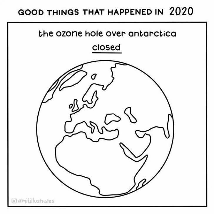5. Il buco dell'ozono sopra l'Antartide si è chiuso