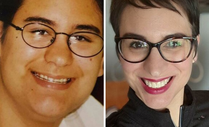 12. Una teenager de 14 años insegura y con el aparato VS una mujer de 36 años, ¡feliz y realizada!