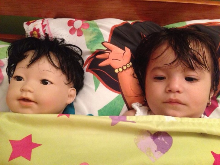 13. „Meine Tochter und ihre Puppe“