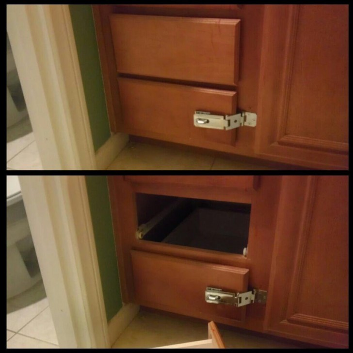 18. Mia madre pensava di aver messo in sicurezza quel cassetto con una serratura: è bastato poco per capire che si sbagliava!