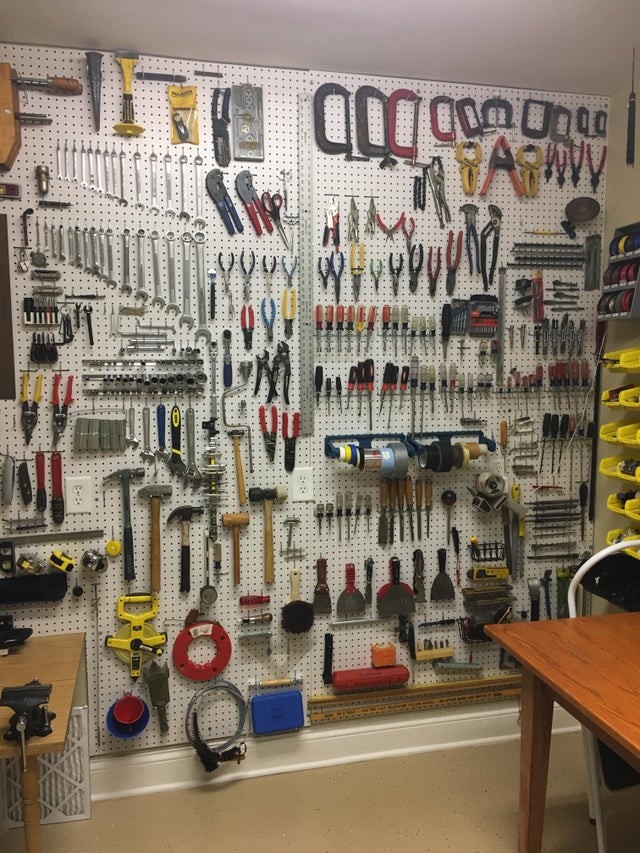 This is what they mean by keeping the tools of the trade in order!