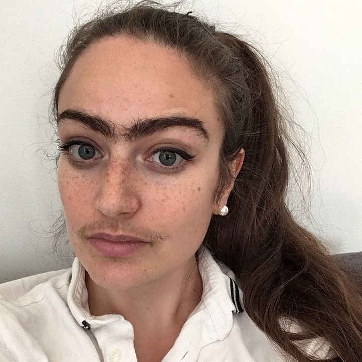 Cette femme refuse de se raser la moustache et les sourcils pour chaque ...