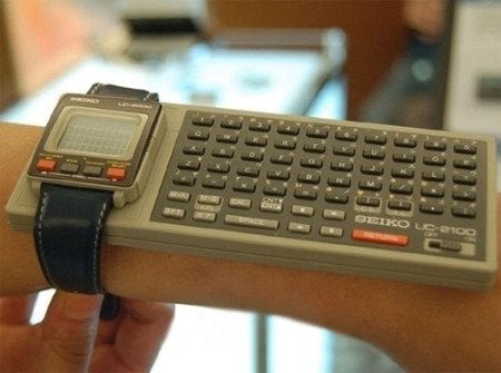 10. Uno "smartwatch" in perfetto stile anni '80