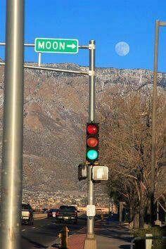 What way to the Moon?