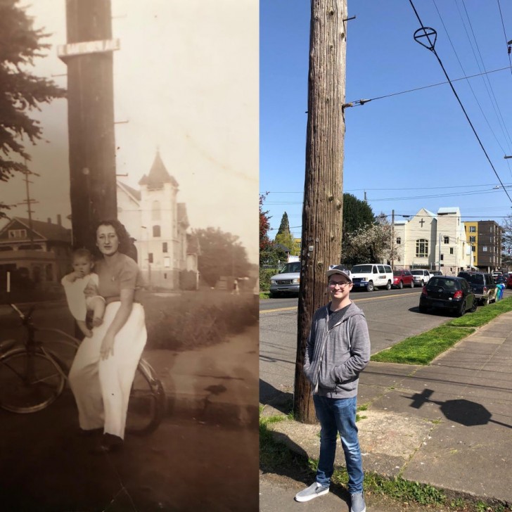 Ho voluto celebrare l'amore e l'affetto che provo per mia nonna andando nel luogo esatto di questa fotografia...