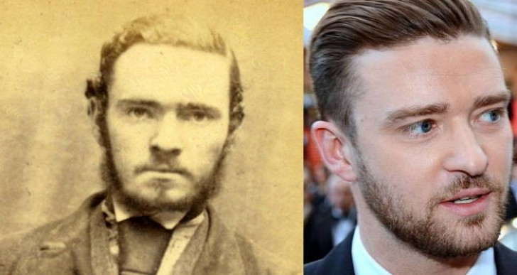 1. Justin Timberlake et un inconnu.