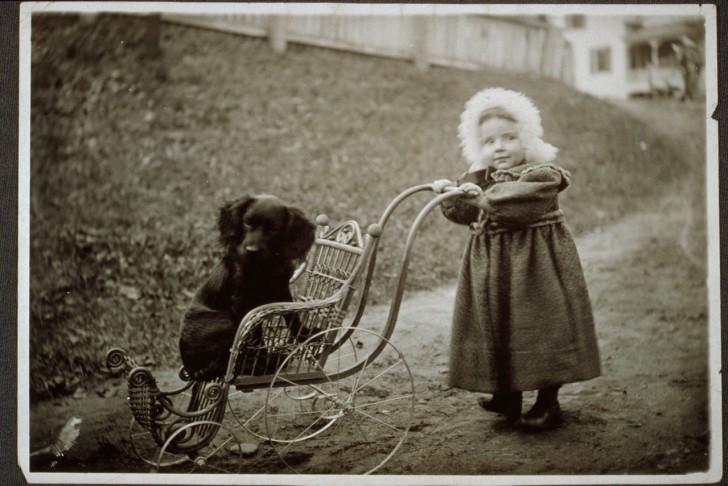 ¡La amistad entre un niño y un perro es antigua como el mundo!