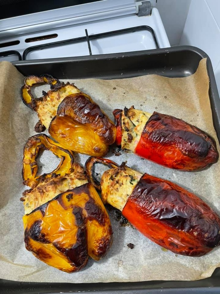 Eran tan bonitos antes de entrar en el horno, y ahora...