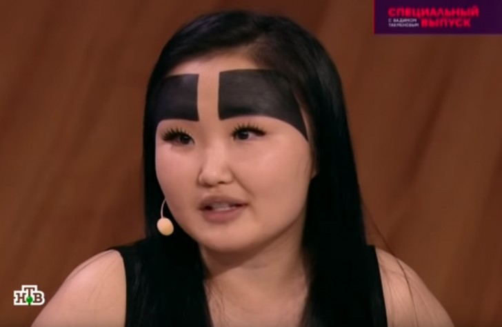 It's impossible not to notice these eyebrows...