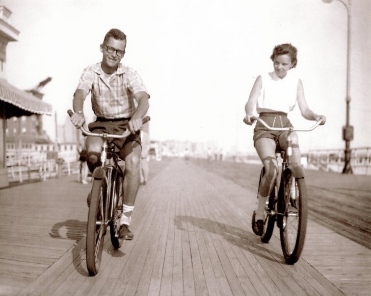 5. "My parents on their honeymoon in 1954"
