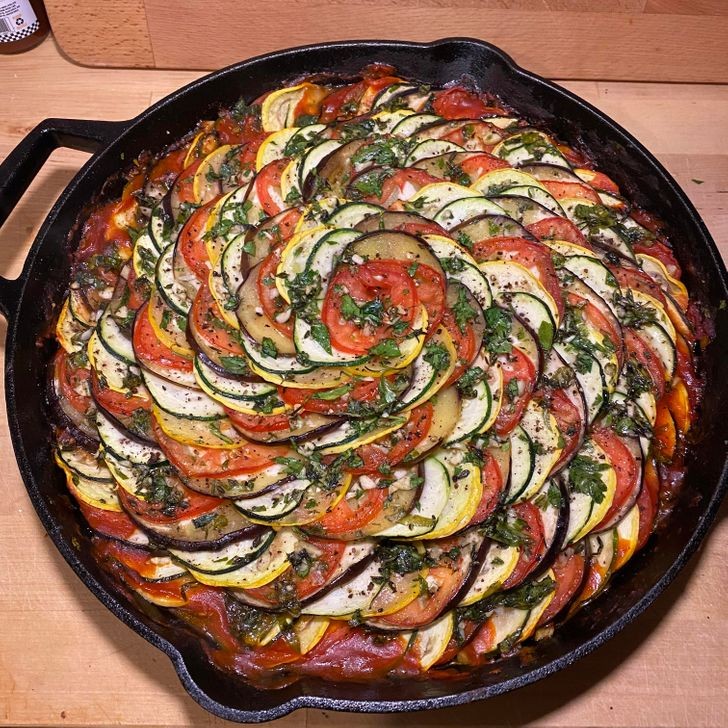 My first attempt at ratatouille