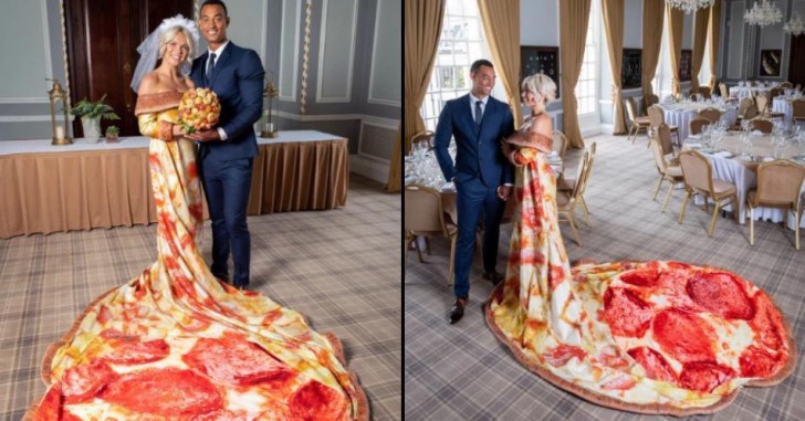 3. Le mariage parfait pour toutes les mariées amatrices de pizza
