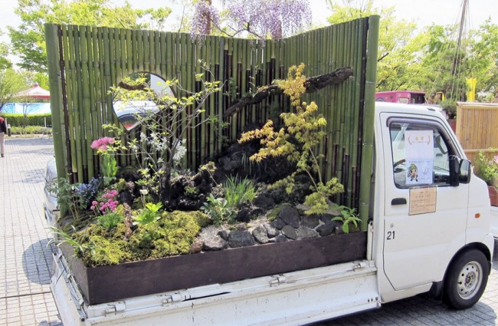Kei Truck garden competition