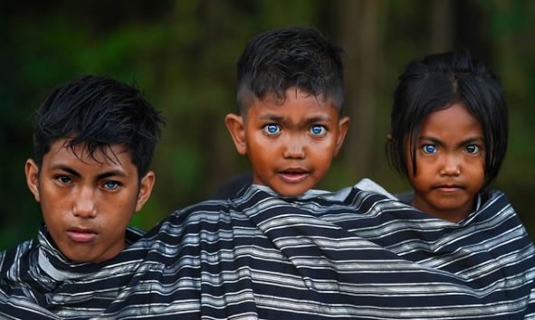 Genetische Scherze: Fast alle Mitglieder dieses indonesischen Stammes