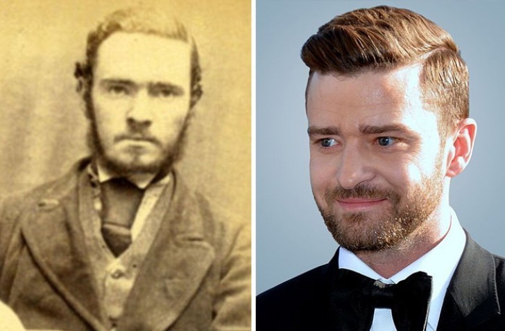 3. Impossible de ne pas remarquer la ressemblance avec Justin Timberlake.
