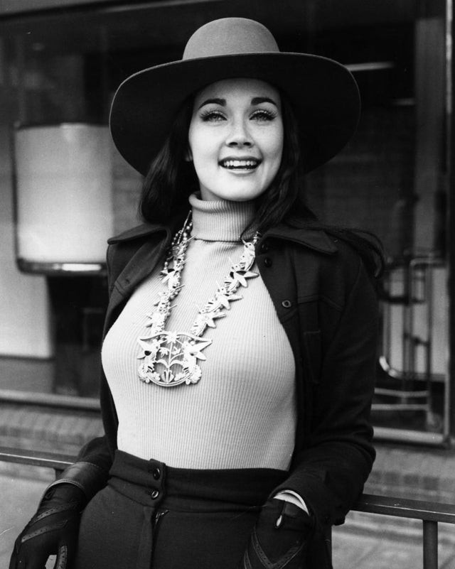 6. Eine wunderschöne Lynda Carter gegen Ende der 70er Jahre