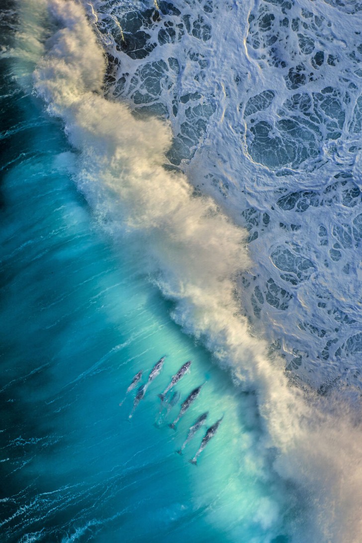 12. Een oceanisch moment in al zijn glorie, gefotografeerd door Michael Haluwana